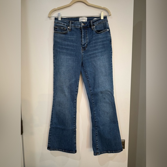 Frame Denim Denim - Frame le crop mini bootcut jeans, 27